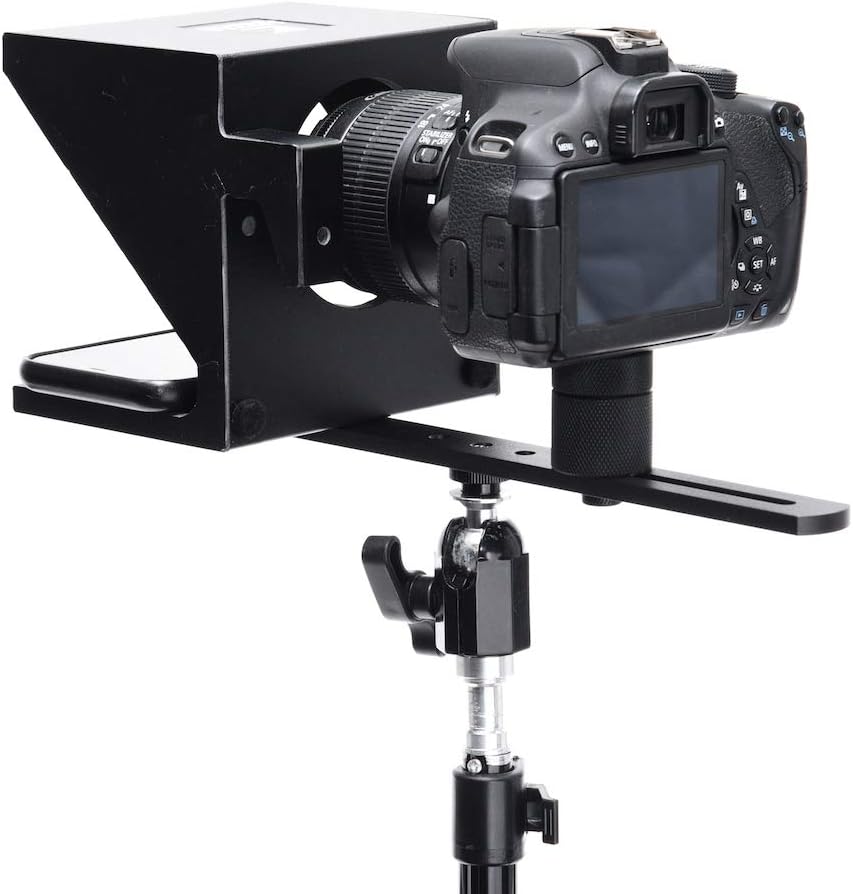Little Prompter, The Original Compact Personal Teleprompter for Video Production. No Studio Required. Perfect for DSLRs, Webcams