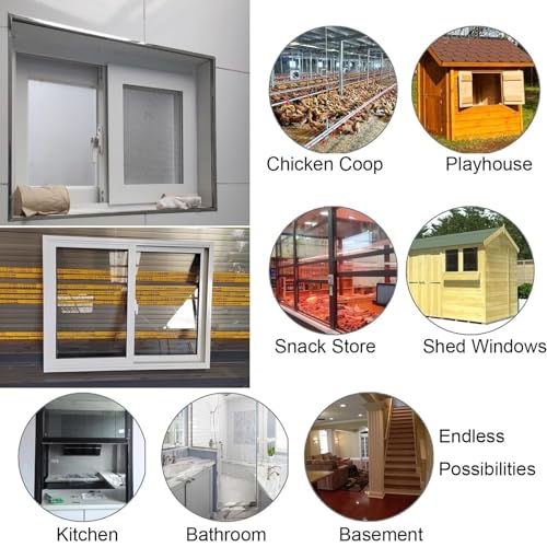 Basement Replacement Window, Bathroom Venting Horizontal Sliding Window, Mobile Home Window