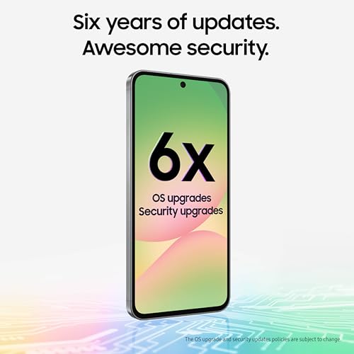 Samsung Galaxy A56 5G Cell Phone, 256GB AI Smartphone, Unlocked Android, AI Photo Edits, Large Screen, Long Battery Life, 2025