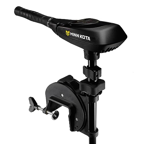 MinnKota Traxxis 80 Transom Mount Trolling Motor (80lbs Thrust, 42" Shaft) , Black