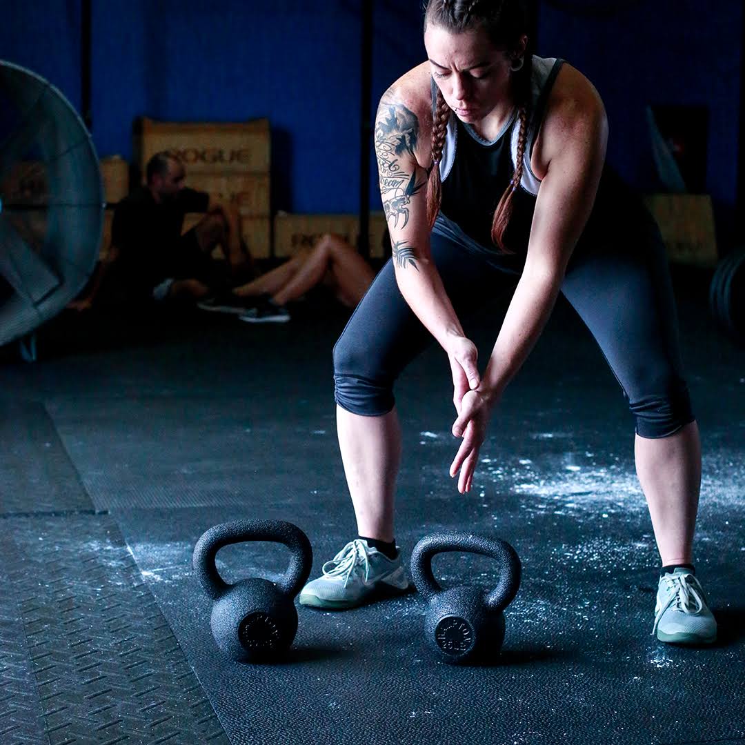 Hampton 60 lb. Cast Iron Kettlebell