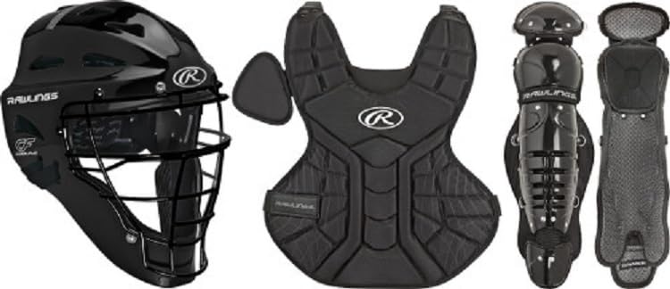 Rawlings | Players Series Youth Catcher's Set | Ages 6-12 | Includes Facemask, Chest Protector, Leg Guards
