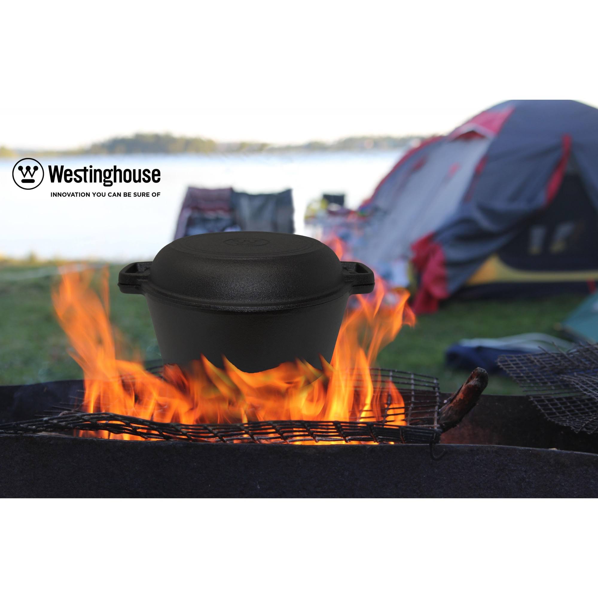 Westinghouse 5 Quart seasoned Cast Iron Dutch Oven