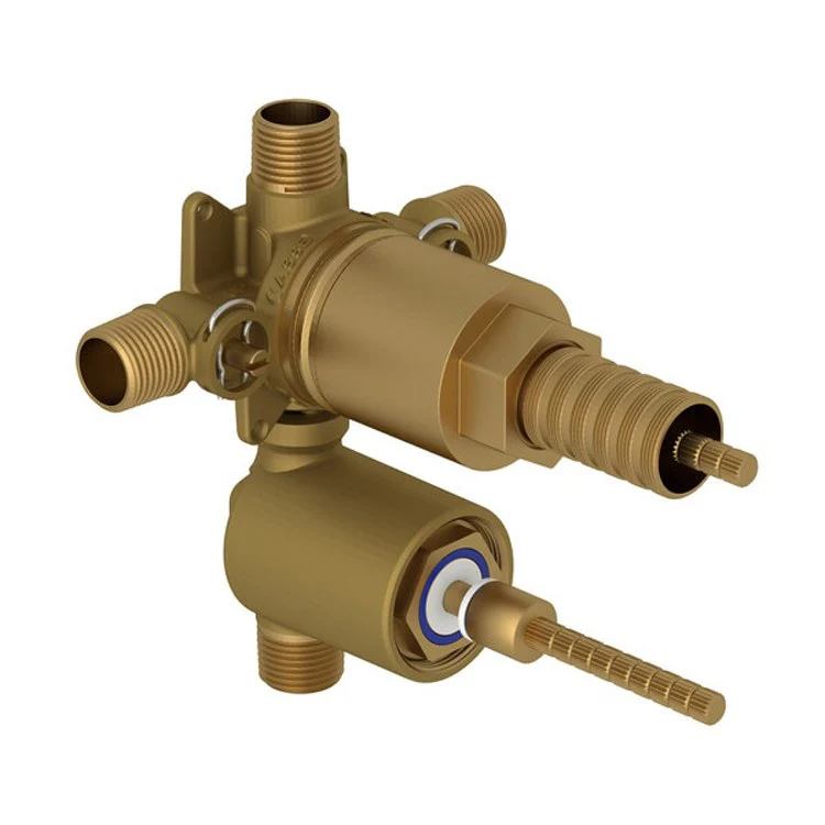 Pressure Balance Valve Body Rough-In Valve 1/2 Inch Brass