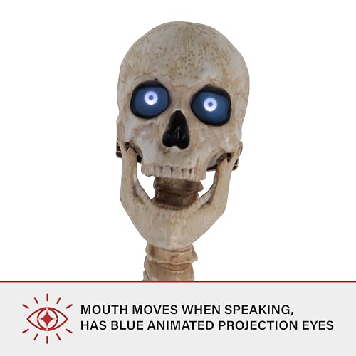 Haunted Hill Farm Motion-Activated 7.5-Ft. Tall Smoldering Ghoul