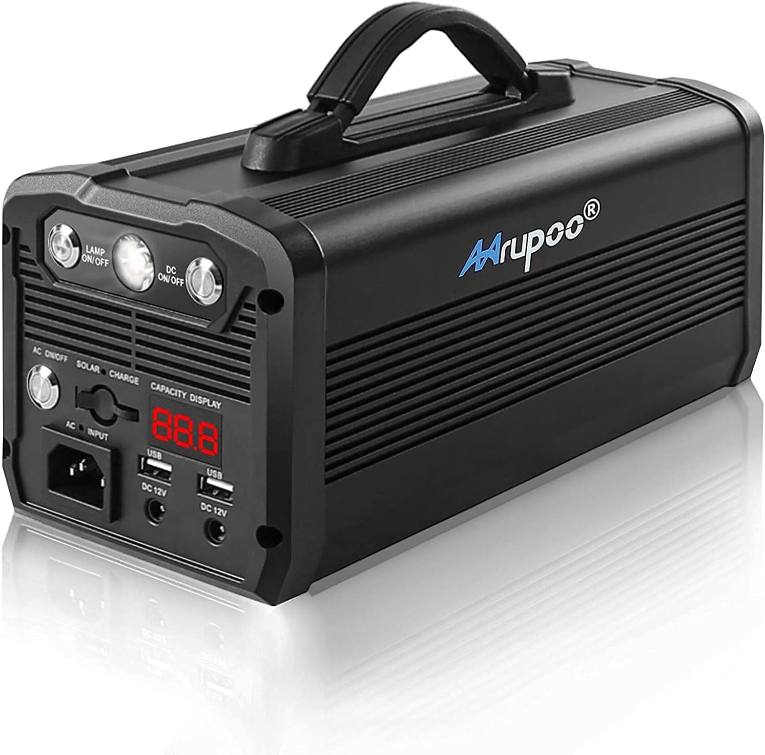 SUnMilY Portable Power Station 300Wh 78000mah Backup Lithium Battery, 300W / 110V Pure Sine Wave AC Outlet