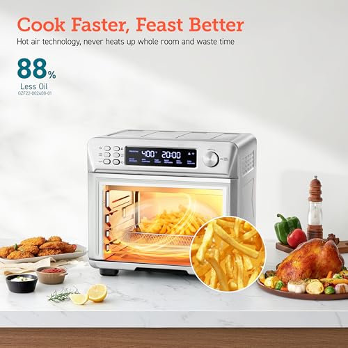 COSORI Smart 12-in-1 Air Fryer Toaster Oven Combo, Airfryer Convection Oven Countertop, Bake, Roast, Reheat, Broiler, Dehydrate