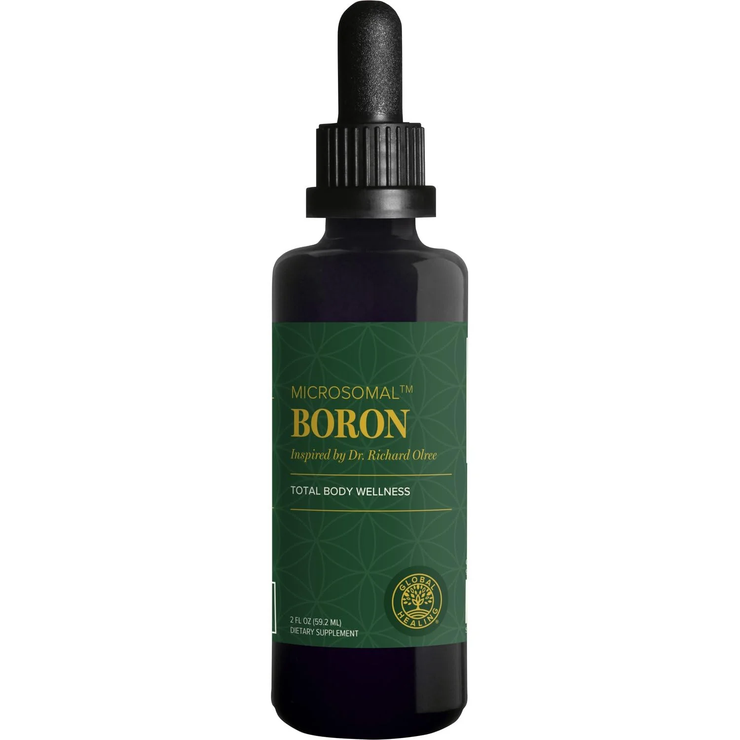 Global Healing Boron Supplement for Men and Women - More Bioavailable Than Liposomal for Bone Health, Metabolism, and Enhanced Magnesium Absorption