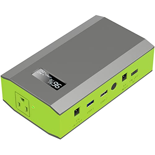 Portable Power Bank with AC Outlet 65W 110V External Battery Pack