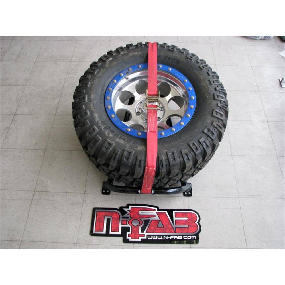 N-Fab BM1TCRD-TX Bed Mounted Tire Carrier