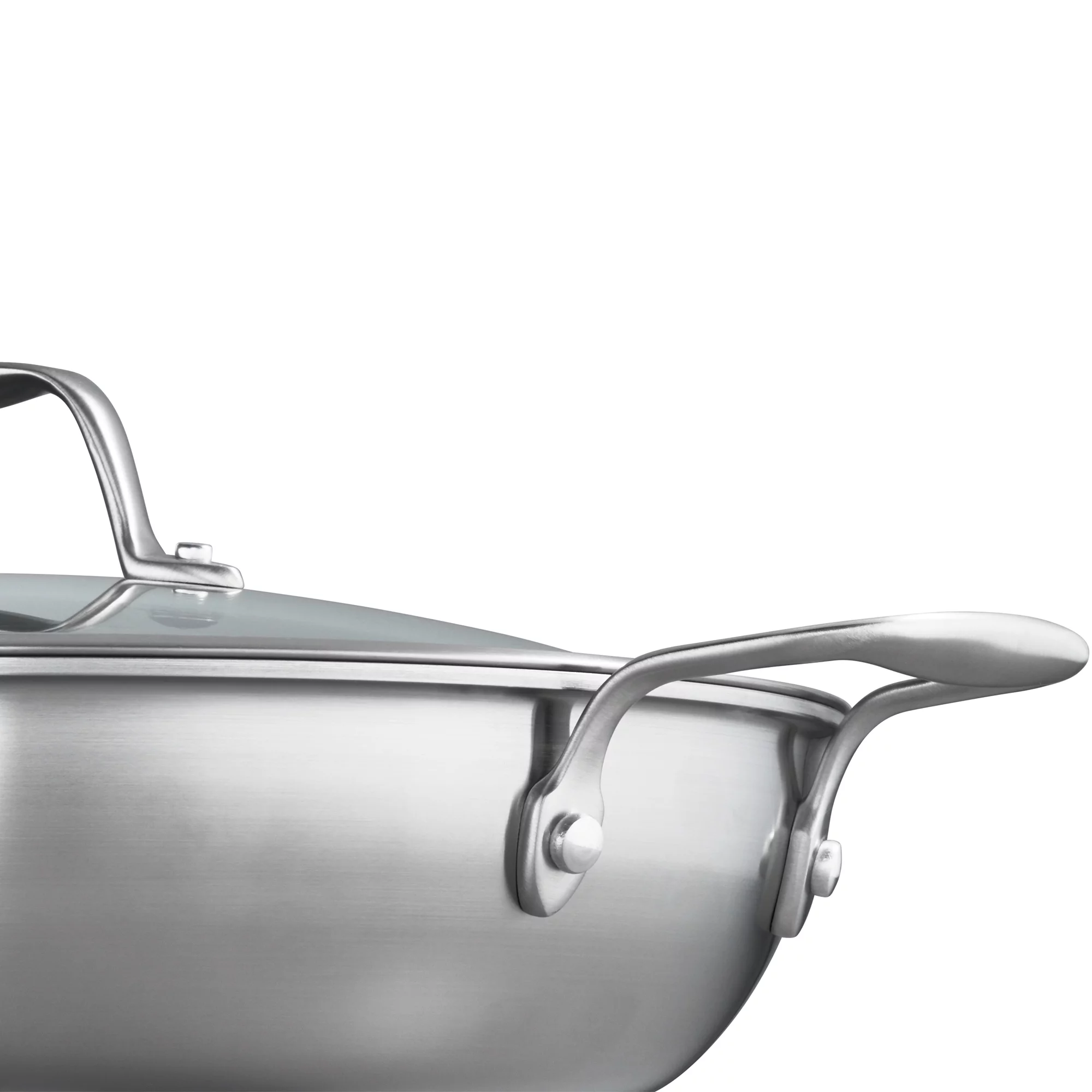 ZWILLING Spirit 3-ply 4-qt Stainless Steel Ceramic Nonstick Braiser