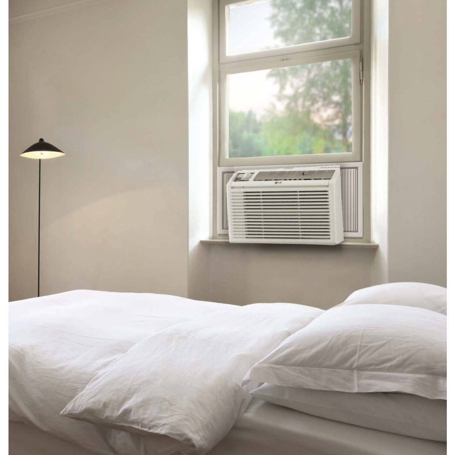 LG 5,000 BTU Window Air Conditioner with Manual Controls, White LW5016