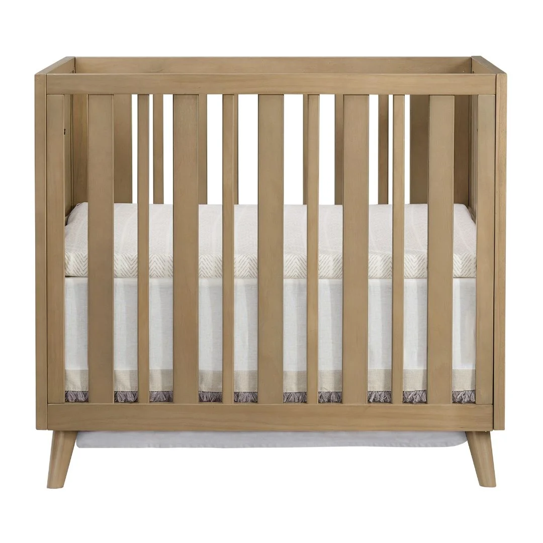 Oxford Baby Renwick 3 in 1 Mini Convertible Crib, Acorn Brown