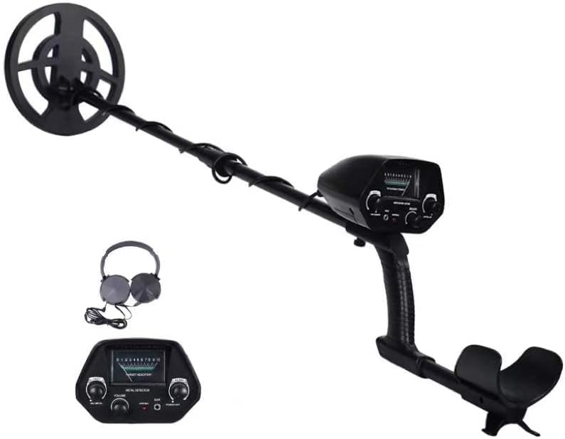 KONGTENBUY - Metal Detector, 30.7 - 42.5 Inch Adjustable High Precision Waterproof Metal Detector, Professional Metal Detector with Coil