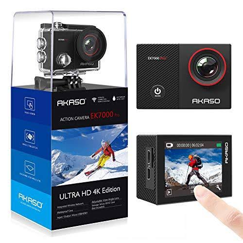 Akaso Ek7000 Pro 4K Action Camera with Touch Screen EIS Adjustable View Angle 40