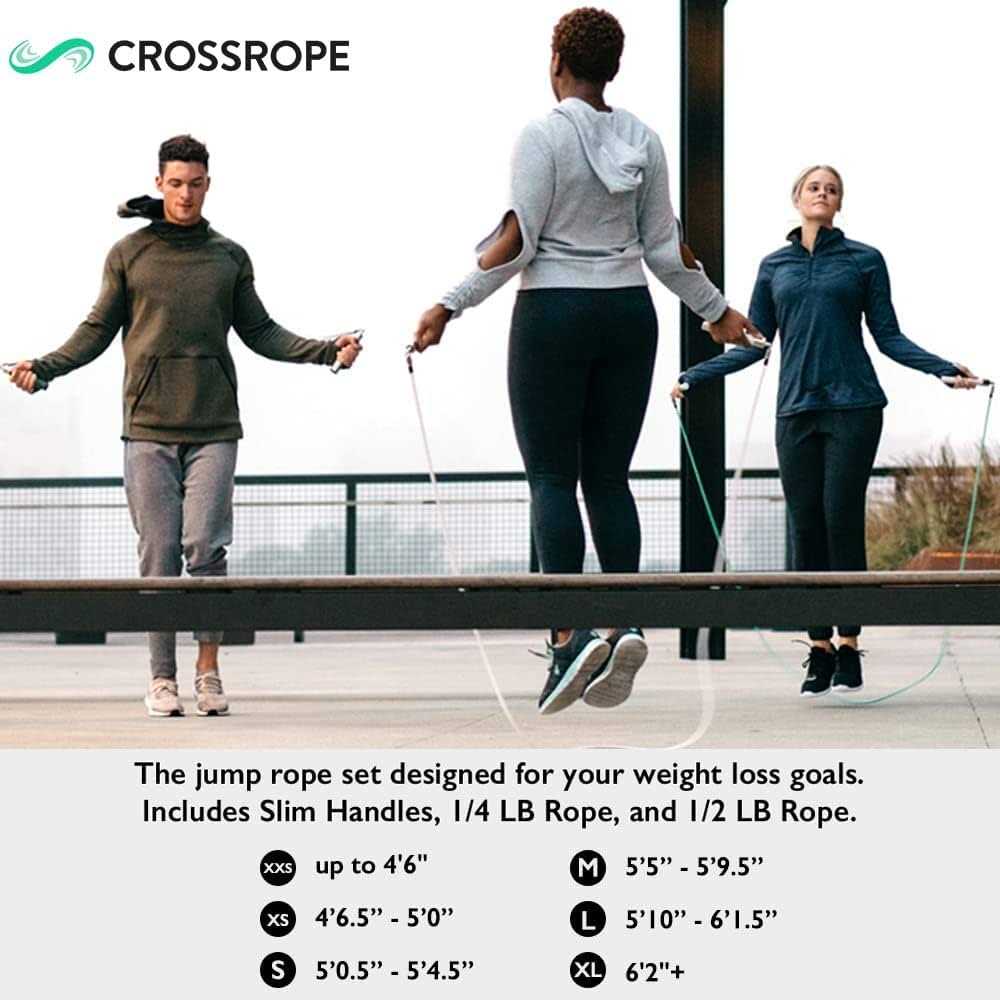 Crossrope Get Lean Weighted Jump Rope - Sports Supplies Online Store