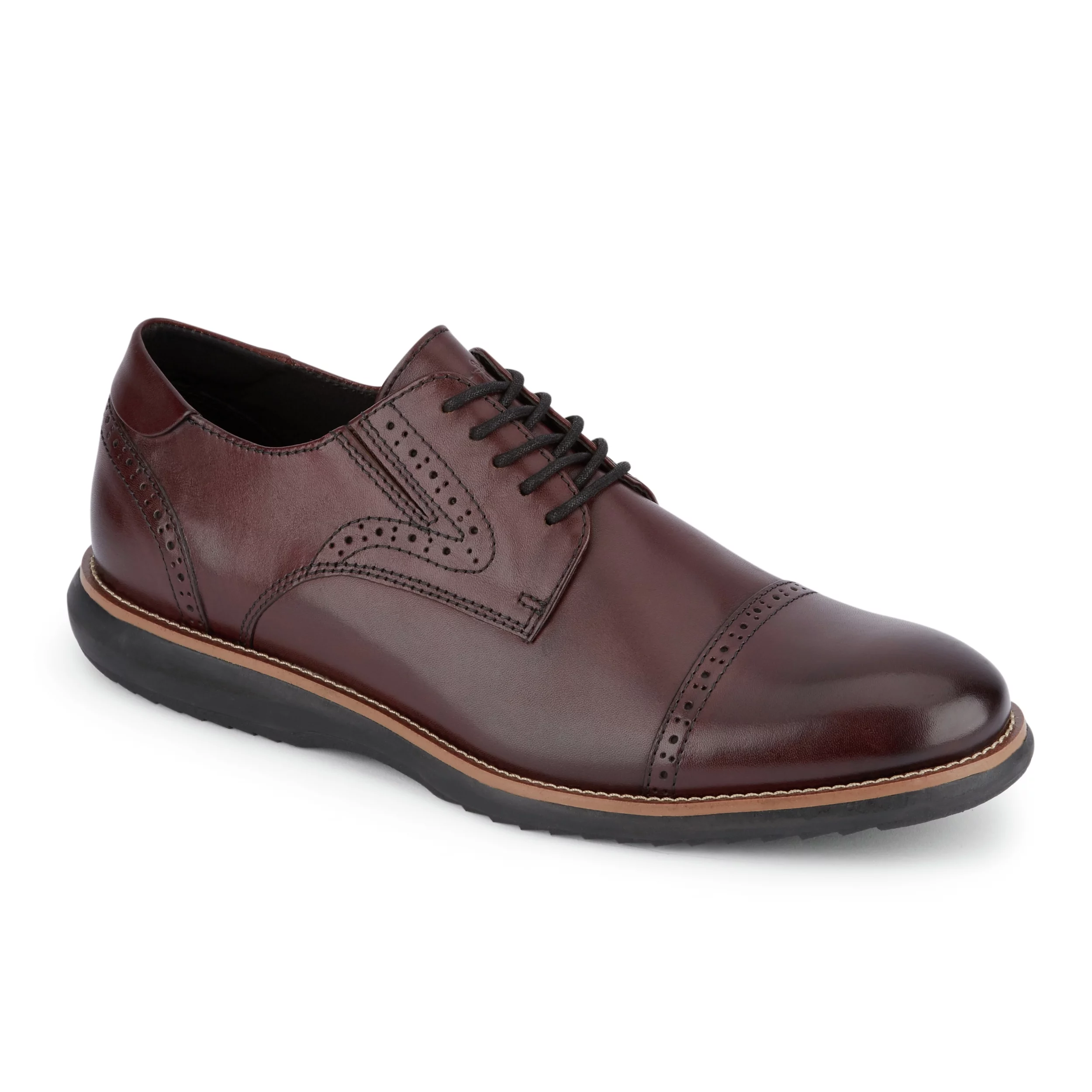 Dockers Mens Beecham Leather SMART SERIES Dress Oxford Shoe