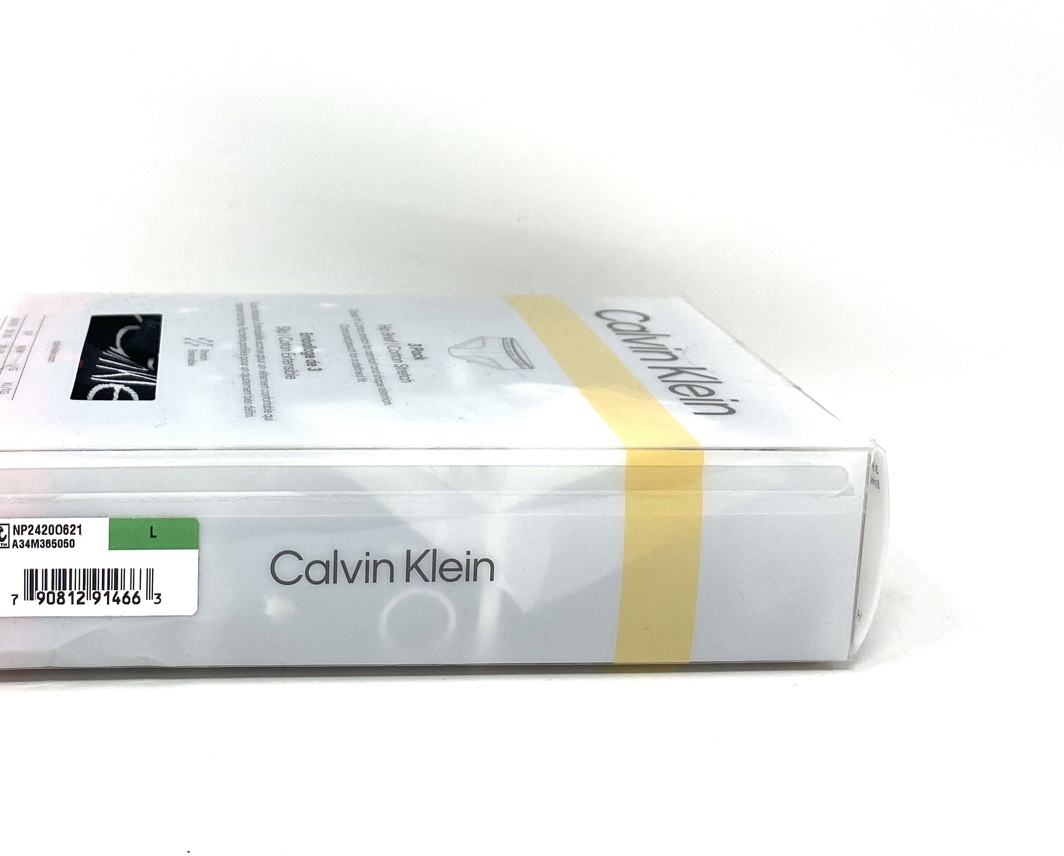 Calvin Klein 3 Pack Men's Size Underwear NP24200621 Cotton Stretch CK Hip Briefs - Curated Treasures Market