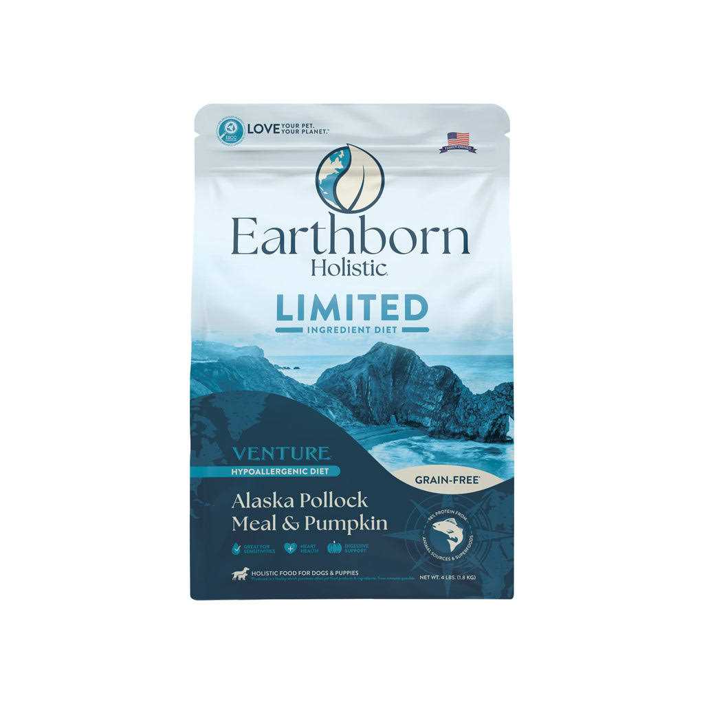 Earthborn Holistic Venture Grain Free Rabbit Meal Pumpkin Dry Dog Food - Pet Supplies online store