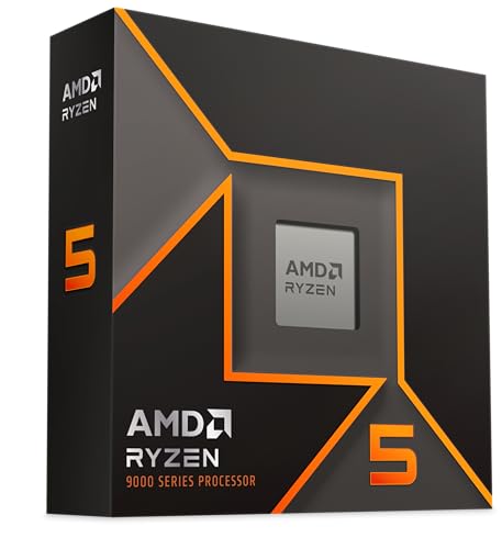 AMD Ryzen&trade; 5 9600X 6-Core, 12-Thread Unlocked Desktop Processor