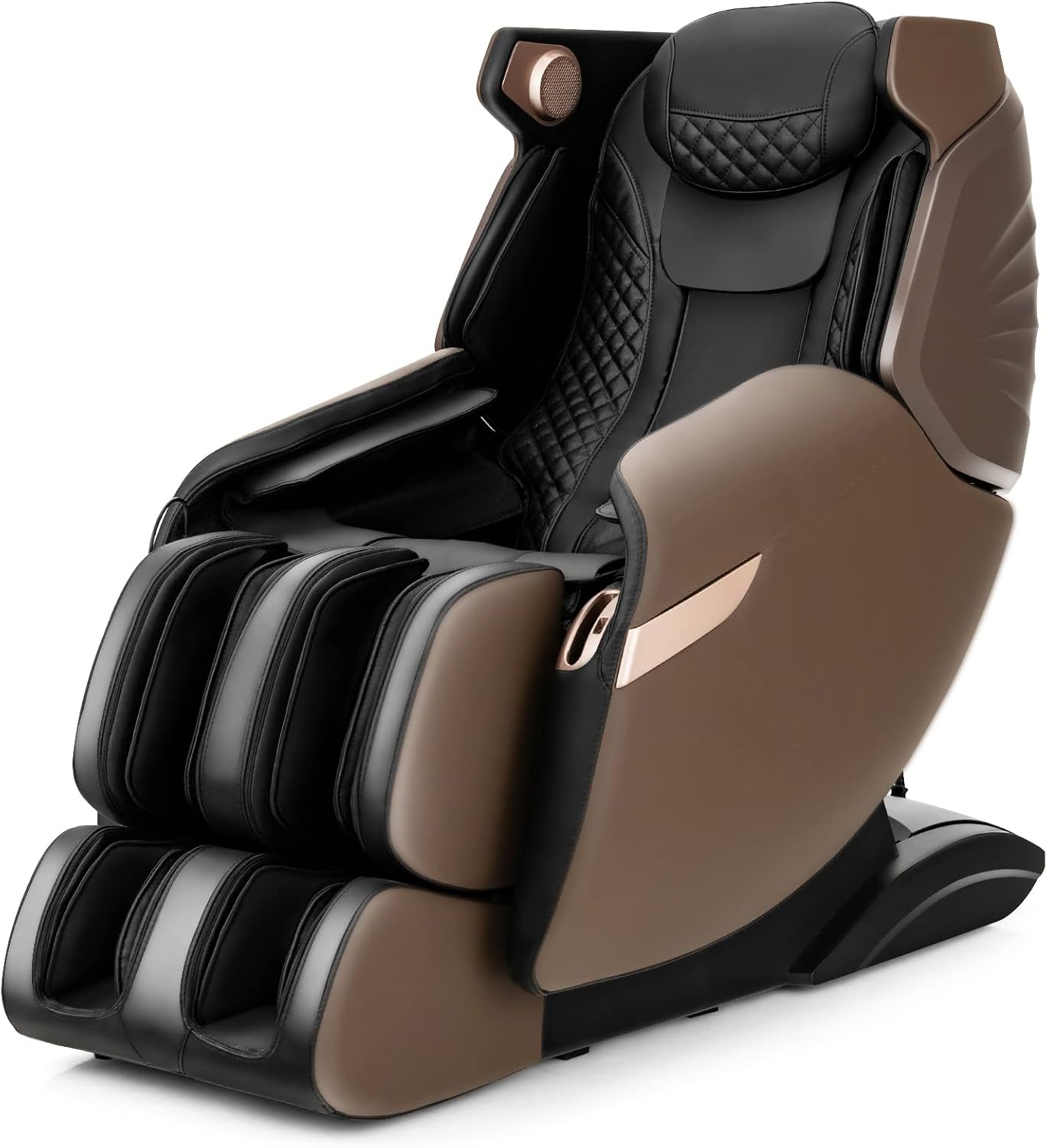 Giantex Massage Chair Full Body - 3D Electric Zero Gravity Shiatsu Massage Recliner Chair with 55” SL Track, Waist Heaters, Airbag Massage