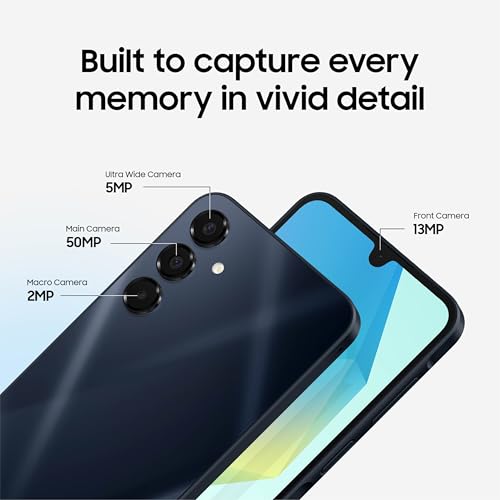 Samsung Galaxy A16 5G A Series Cell Phone, Unlocked Android Smartphone, Large AMOLED Display, Durable Design, Super Fast Charging, Expandable Storage