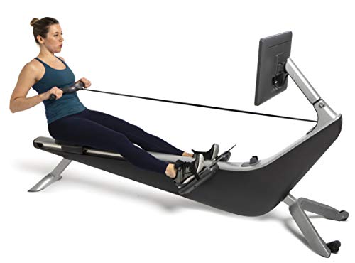 Hydrow Pro Rowing Machine with Immersive 22" HD Rotating Screen - Stows Upright | Live and On-Demand at-Home Workouts, Membership Required
