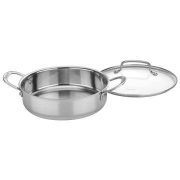 Cuisinart Stainless Steel 3-Qt. Covered Casserole