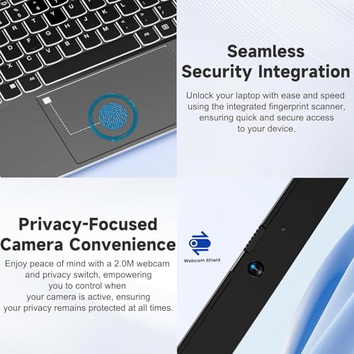 NIMO 15.6" IPS FHD-Business-Laptop, Intel 6 Core i3-1215U 8GB RAM 256GB SSD (Beat i5-1135G7