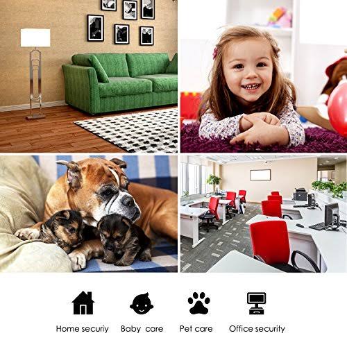 Security Camera 1080p WiFi Pet Camera - KAMTRON Wireless Indoor Pan/Tilt/Zoom HO 826-X