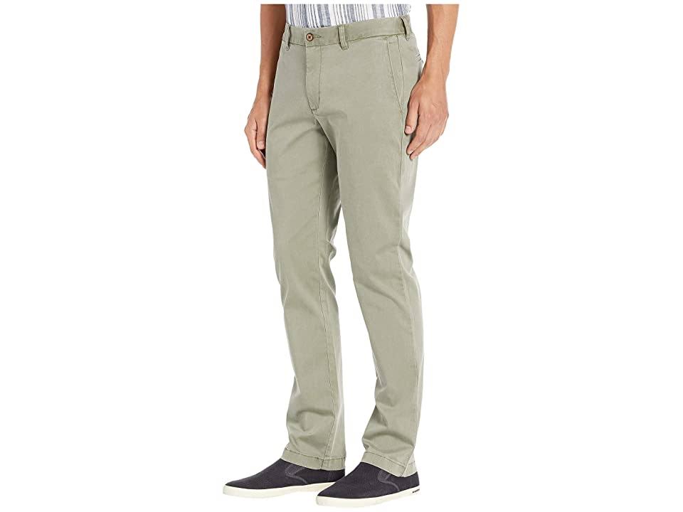 Tommy Bahama Boracay Flat Front Chino Pant Men&s Tea Leaf : 33 32