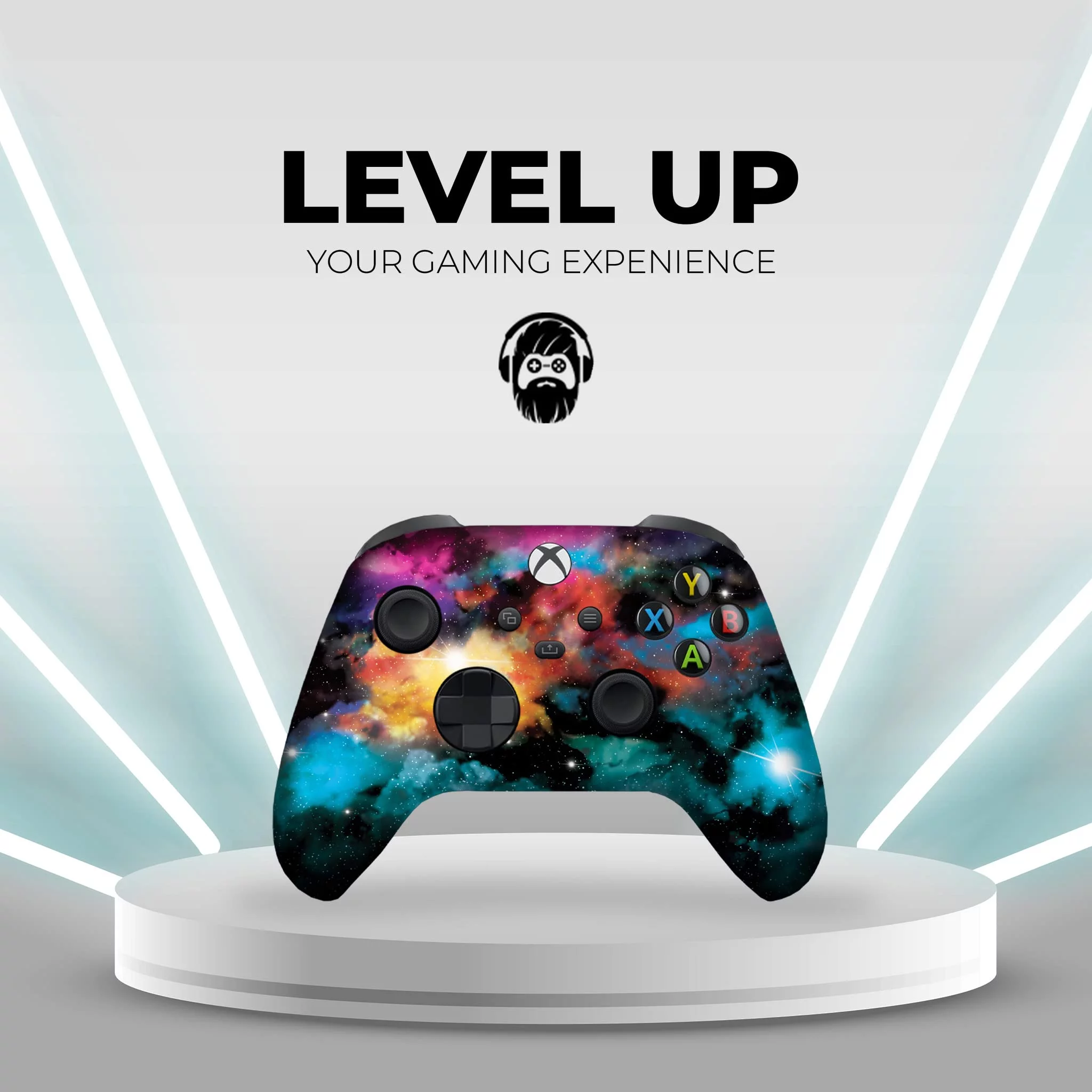 Dreamcontroller Wireless Xbox One Controller Galaxy Design, Compatible with Series X/S - Curated Treasures Market