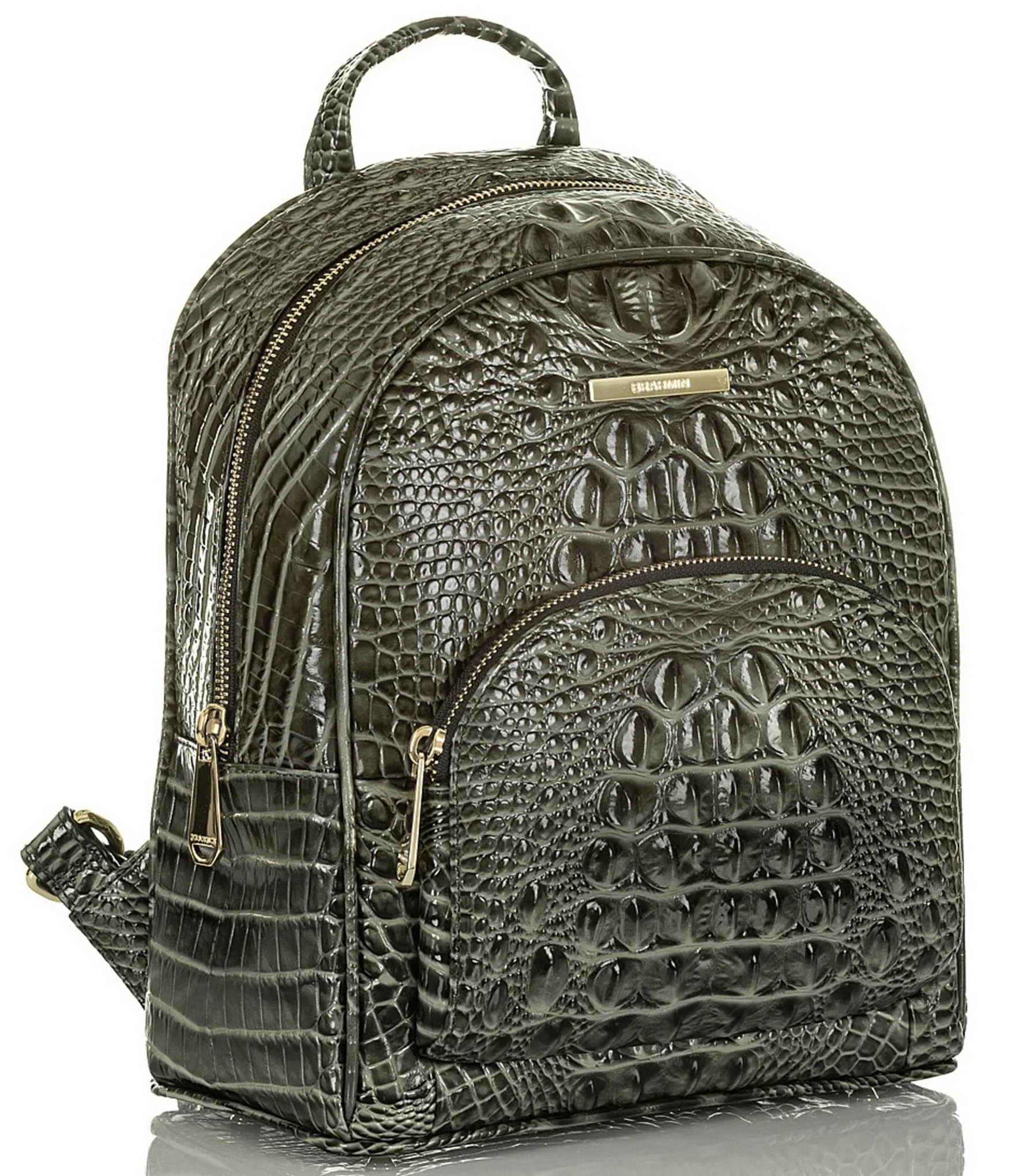 Brahmin Melbourne Collection Mini Dartmouth Backpack - Serpentine - Megean