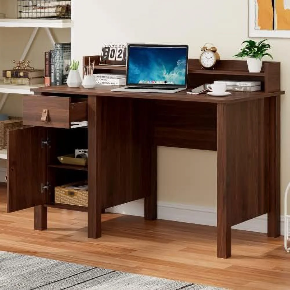 xrboomlife White Computer Desk with  Drawer &amp