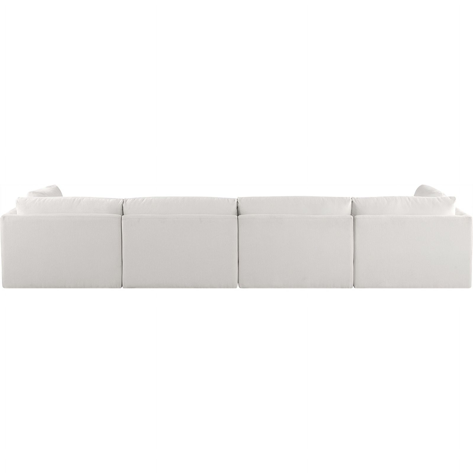 Meridian Furniture Ease Cream Fabric Modular Sofa