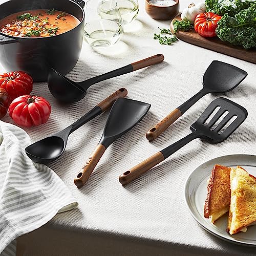 Staub Silicone Cooking Utensils, 11, Black