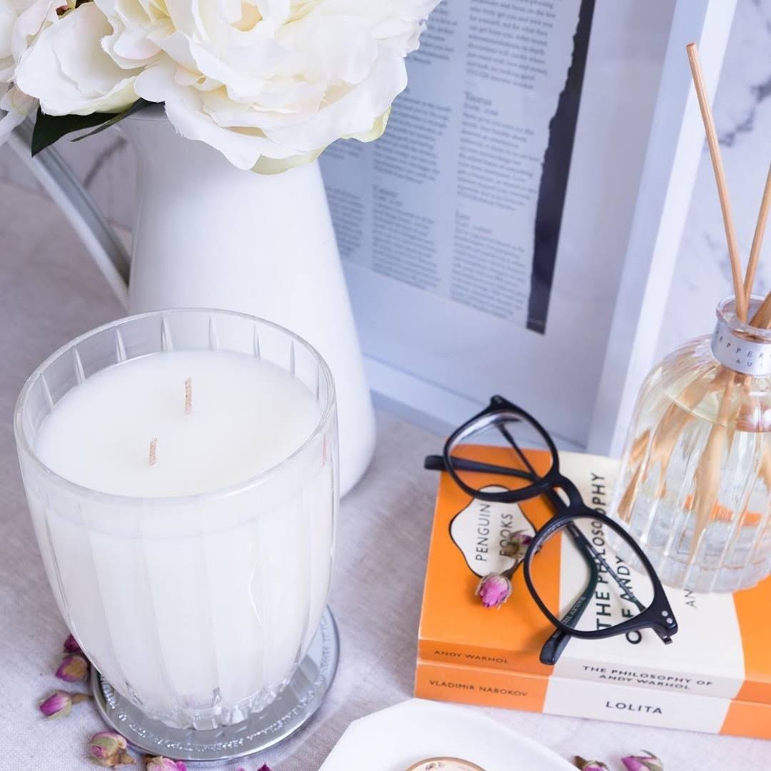 Peppermint Grove-Fresh Sage u0026 Cedar Soy Candle 700g