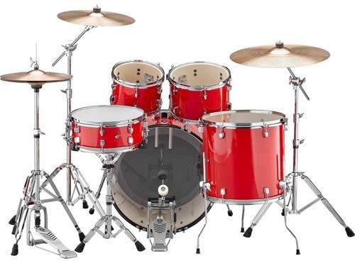 Yamaha Rydeen 5pc Shell Pack with 22" Bass Drum, Black Glitter