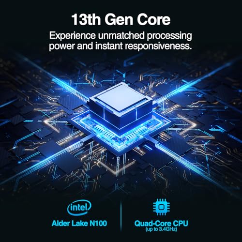 Fusion5 10.1" Windows 11 Professional Tablet PC - Intel 13th Gen - Full HD Windows Tablet Computer - 8GB RAM, 256GB SSD Storage, Quad-Core CPU