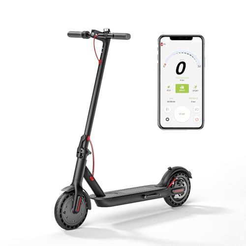Electric Scooter Adults, Foldable 8.5" Tires E Scooter for Adults, 19 Mph, 350W Motor Fast Cooter