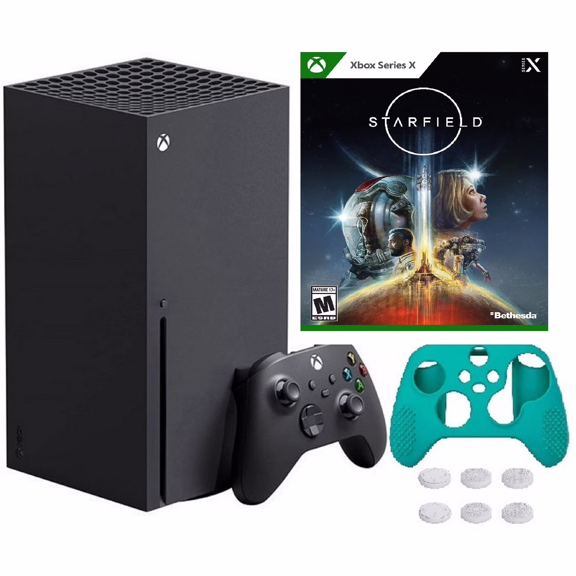 2023 Newest Xbox Series X 1TB SSD Black X Version with Disc Drive - Starfield Game | New Electronics