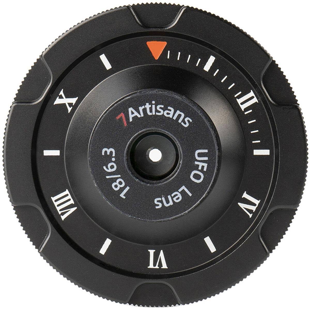 7artisans Photoelectric 18mm f/6.3 UFO Lens for Fujifilm x Mount, APS C es, Prime, Wide, Body Cap Focus f/6.3 27mm A004B-X