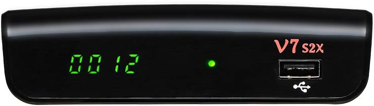 [2021 Newest] vlogdeals GTMEDIA V7S2X HD 1080P FTA DVB-S2X H.265 HEVC 8bit Free to air Digital Satellite TV Receiver with USB WiFi Antenna Support