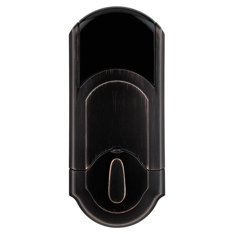 Kwikset 910 Z-Wave SmartCode Lock Electronic Touchpad Deadbolt Bronze