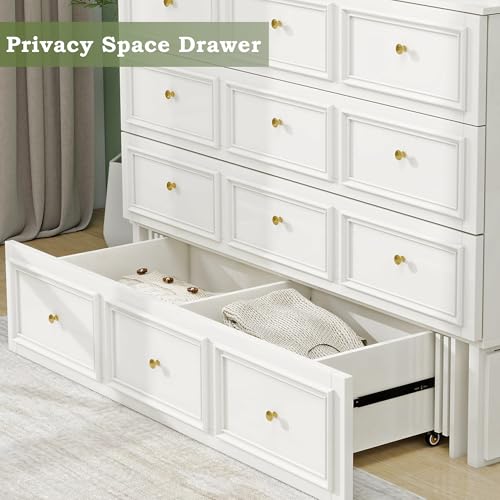 Murphy Bed Cabinet Full, Solid Wood Murphy Bed with 2 USB & 2 Charging Ports, Large Storage Drawer for Home Office or Small Space
