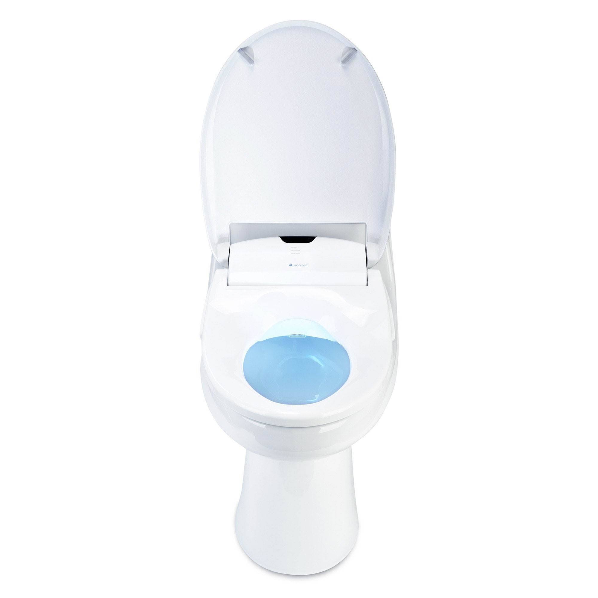 Brondell Swash 1200 Luxury Bidet Toilet Seat - White, Round