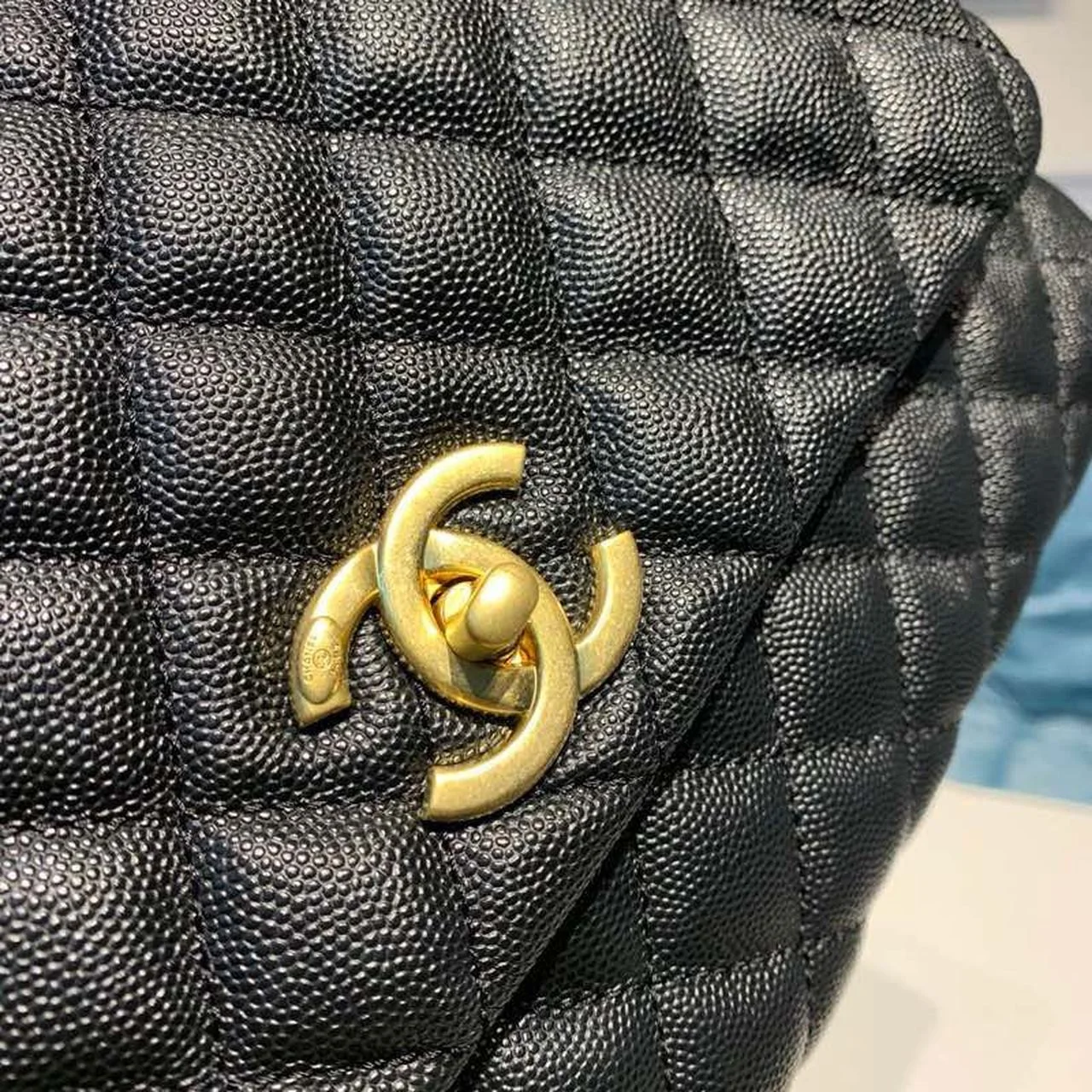 Chanel Large Flap Bag With Top Handle Black For Women, Womens Handbags, Shoulder And Crossbody Bags 11in/28cm A92991