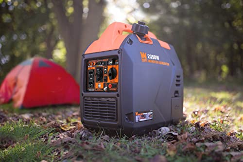 WEN 2800-Watt Dual Fuel Inverter Generator, Quiet, Portable, and Lightweight with Fuel Shut Off and CO Watchdog (DF280iX)