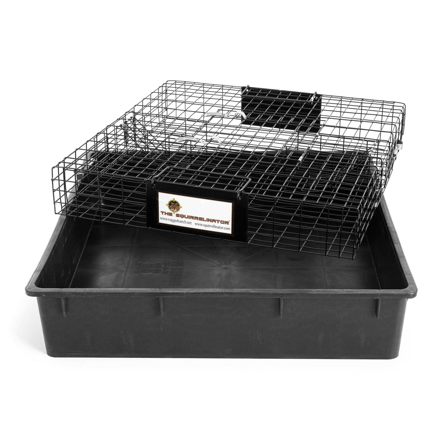 Rugged Ranch Squirrelinator Live Trap-with Basin - Sports Supplies Online Store