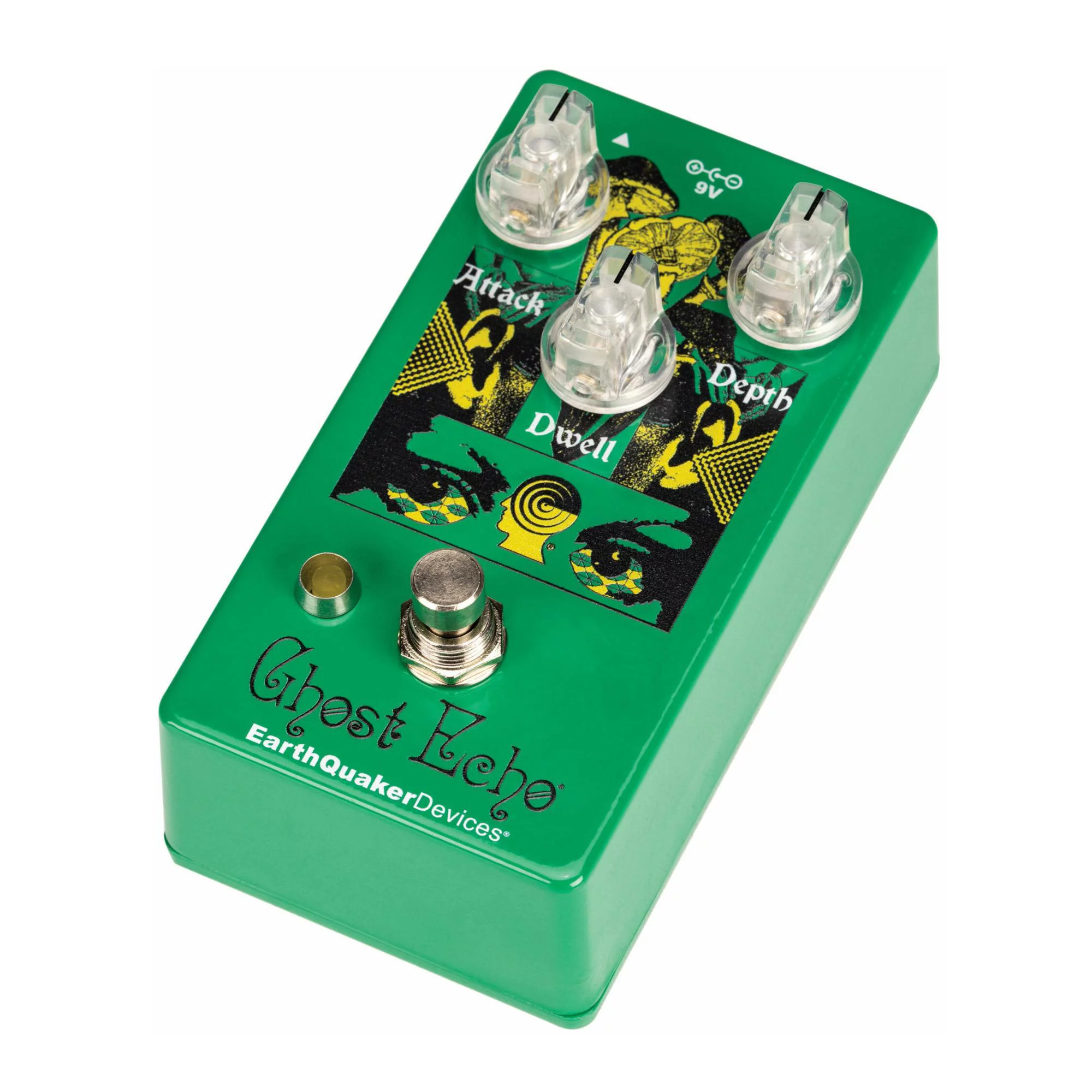 EarthQuaker Devices Brain Dead Ghost Echo Voiced Reverb Guitar Pedal